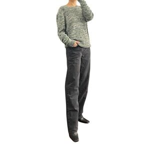 All Saints Green Camouflage Wool Blend Mens Sweater Size S